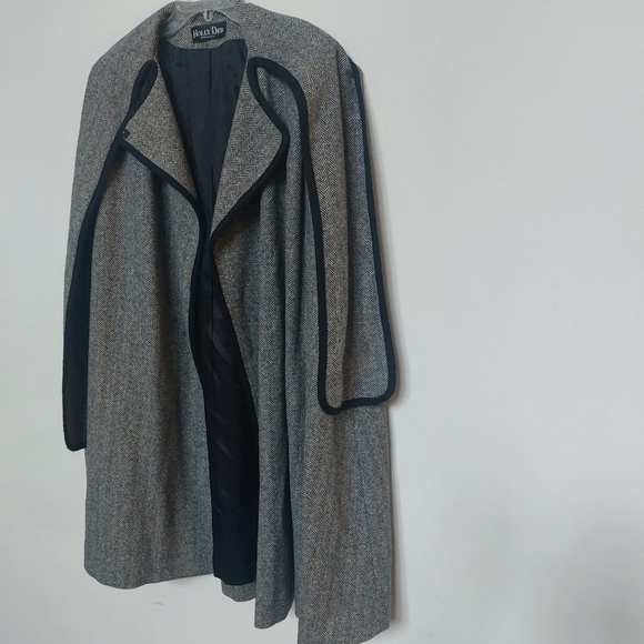 HOLLY DEB Vintage Cape Coat 40s Style Wool Blend. - Picture 4 of 16